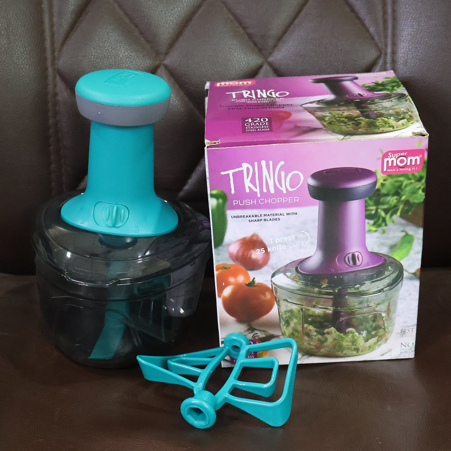 Supermom Premium Tringo Push Chopper (1 pc) Supermom Premium Tringo Push Chopper (1 pc)